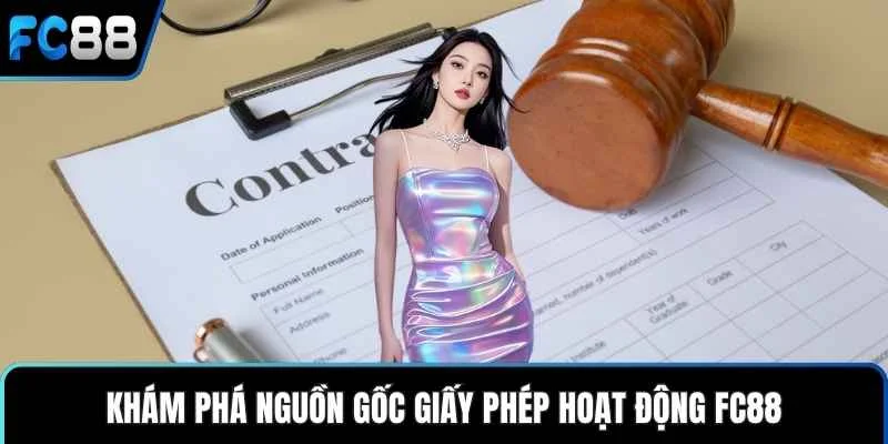 Giấy Phép Hoạt Động FC88 – Nền Tảng Hợp Pháp, Minh Bạch
