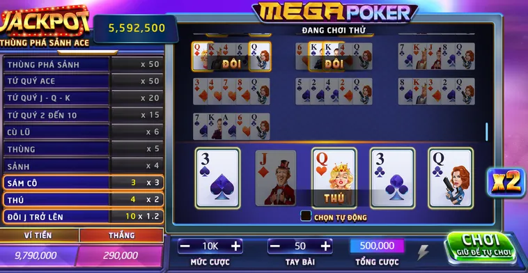 Cách Chơi Mega Poker Tại RikVip Thủ Thuật Ăn Hũ Lớn Cực Dễ