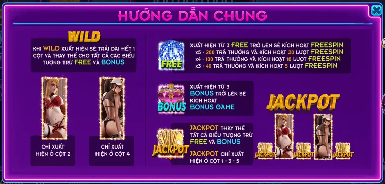 Cách Chơi Nổ Hũ Night Club Lady Tại RikVip Sôi Động Cùng Vũ Điệu Chiến Thắng