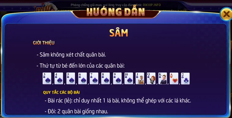 Bí Kíp Cách Chơi Sâm Lốc Tại RikVip Luôn Thắng Cho Anh Em Tân Thủ