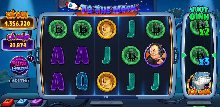 Cách Chơi Nổ Hũ To The Moon Tại RikVip Bay Cao Cùng Những Giải Thưởng
